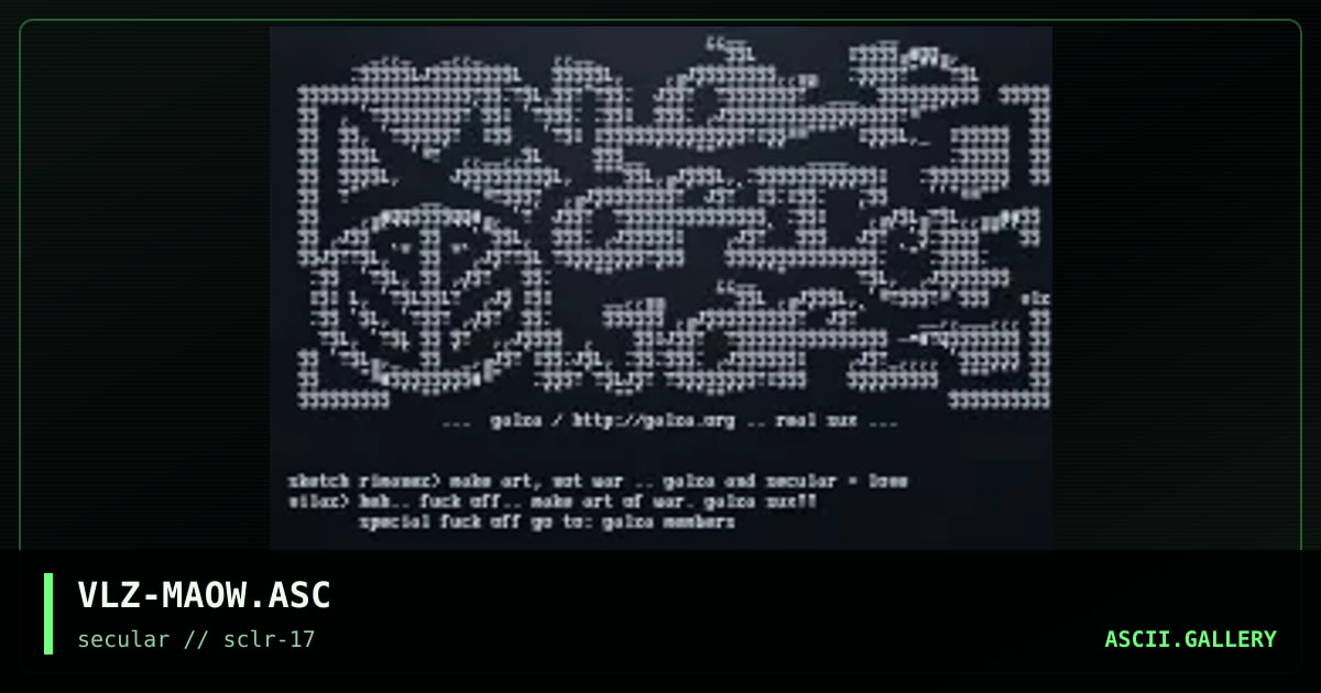 VLZ-MAOW.ASC, by vilaz, 2001