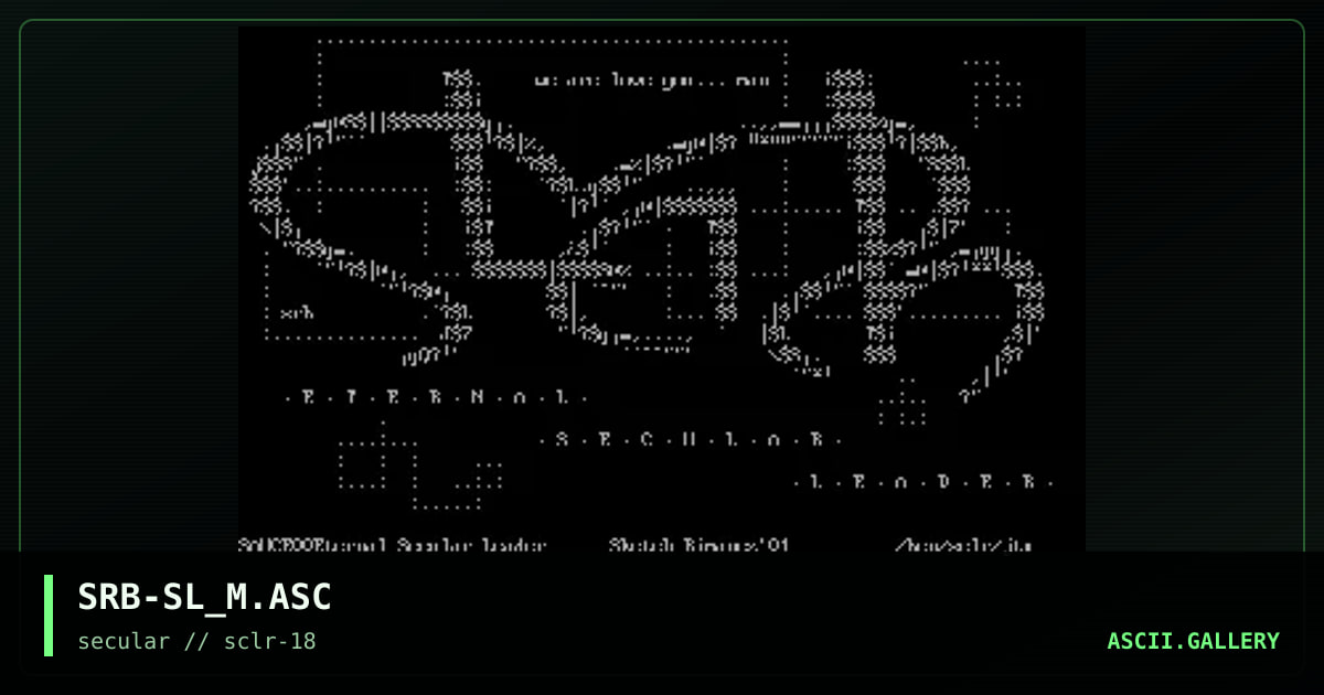 SRB-SL_M.ASC, by sketch rimanez, 2001