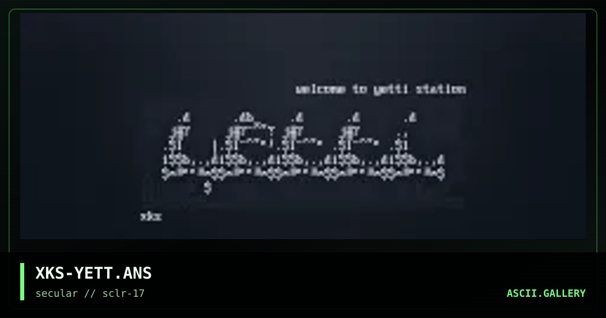 yetti logo, by xkeys, 2001