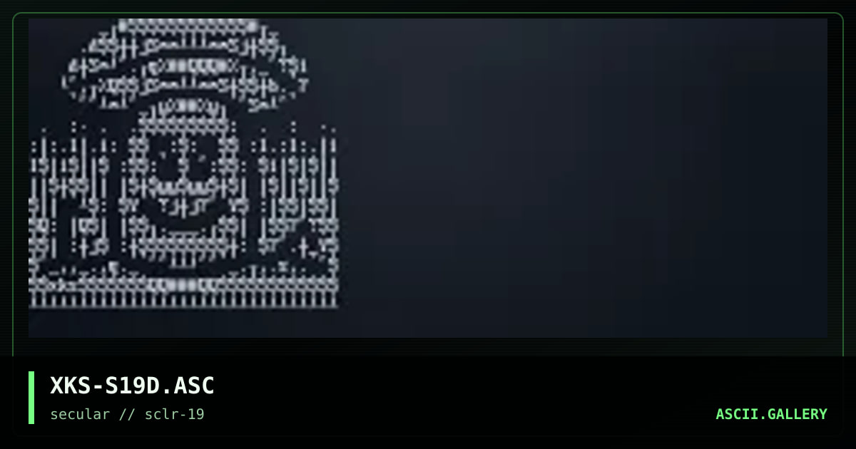 secular^diz, by xkeys, 2001