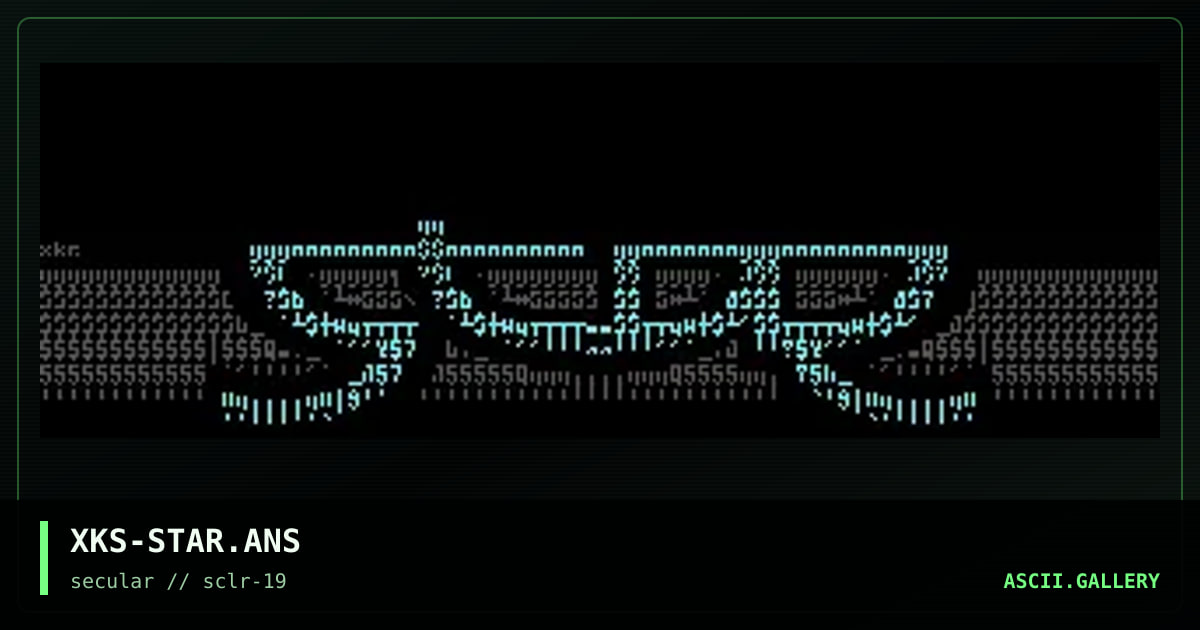 star logo, by xkeys, 2001