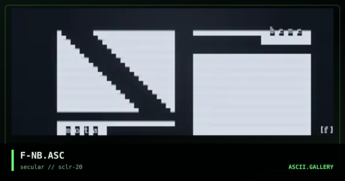 F-NB.ASC, by fy0dr, 2001