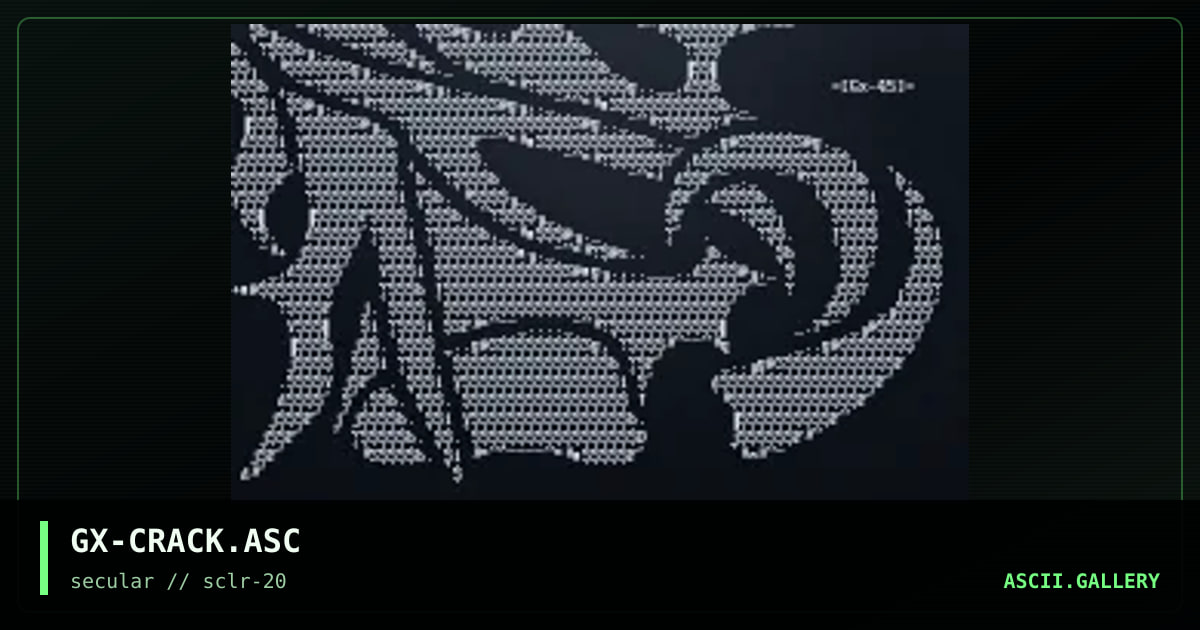 Crack.45, by grax, 2001