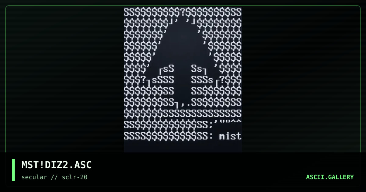 MST!DIZ2.ASC, by mist, 2001