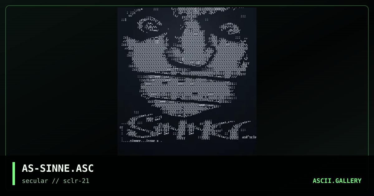 AS-SINNE.ASC, by asd, 2001