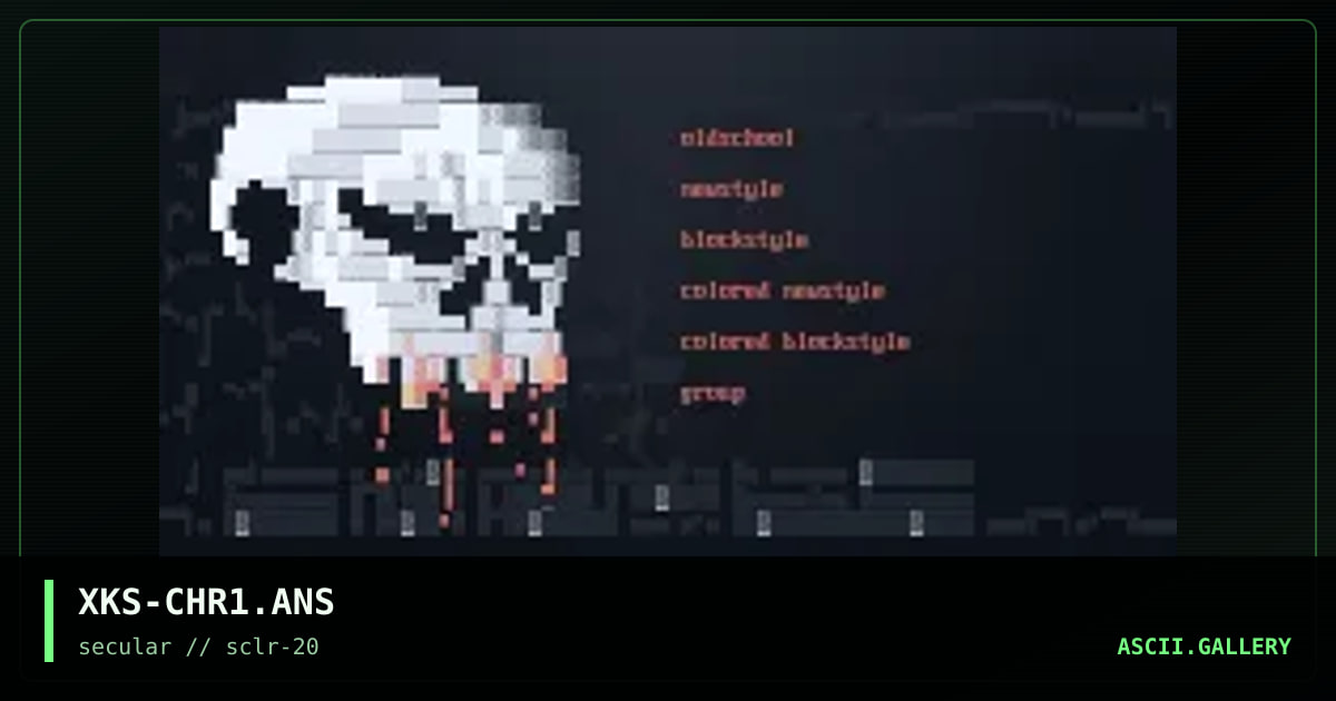 charts, by xkeys, 2001