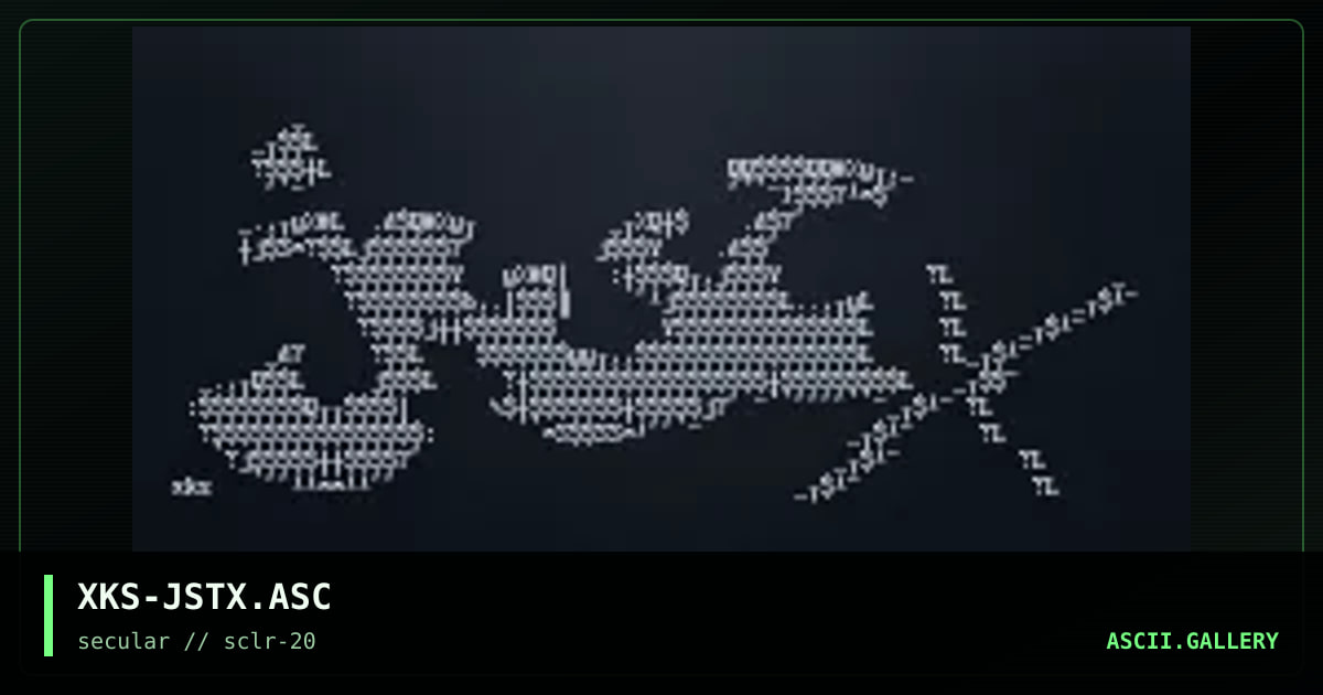 just-x, by xkeys, 2001