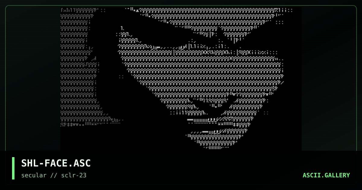 SHL-FACE.ASC, by shadow lord, 2001