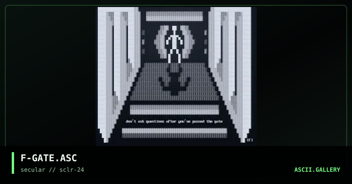 The Gate., by fy0dr, 2001