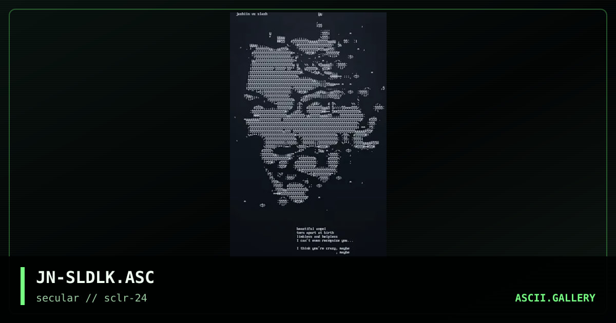 JN-SLDLK.ASC, by jashiin, slash, 2001