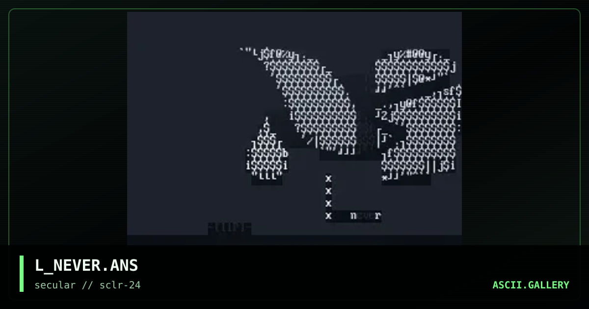 L_NEVER.ANS, by lip, 2001