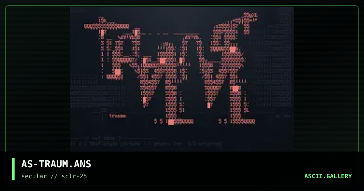 trauma, by asd, 2002