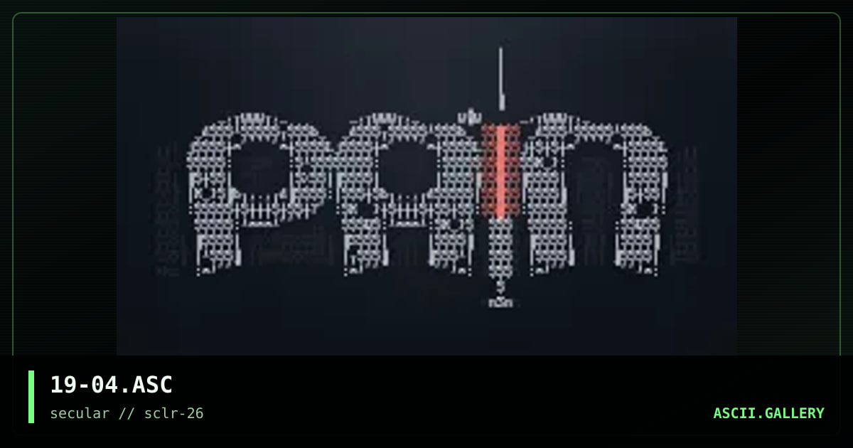 pain, by xkeys, 2002