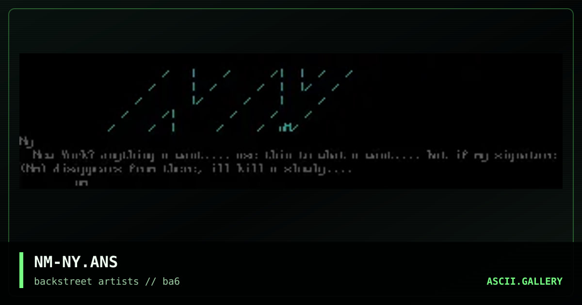 NM-NY.ANS, by no mercy, 1997