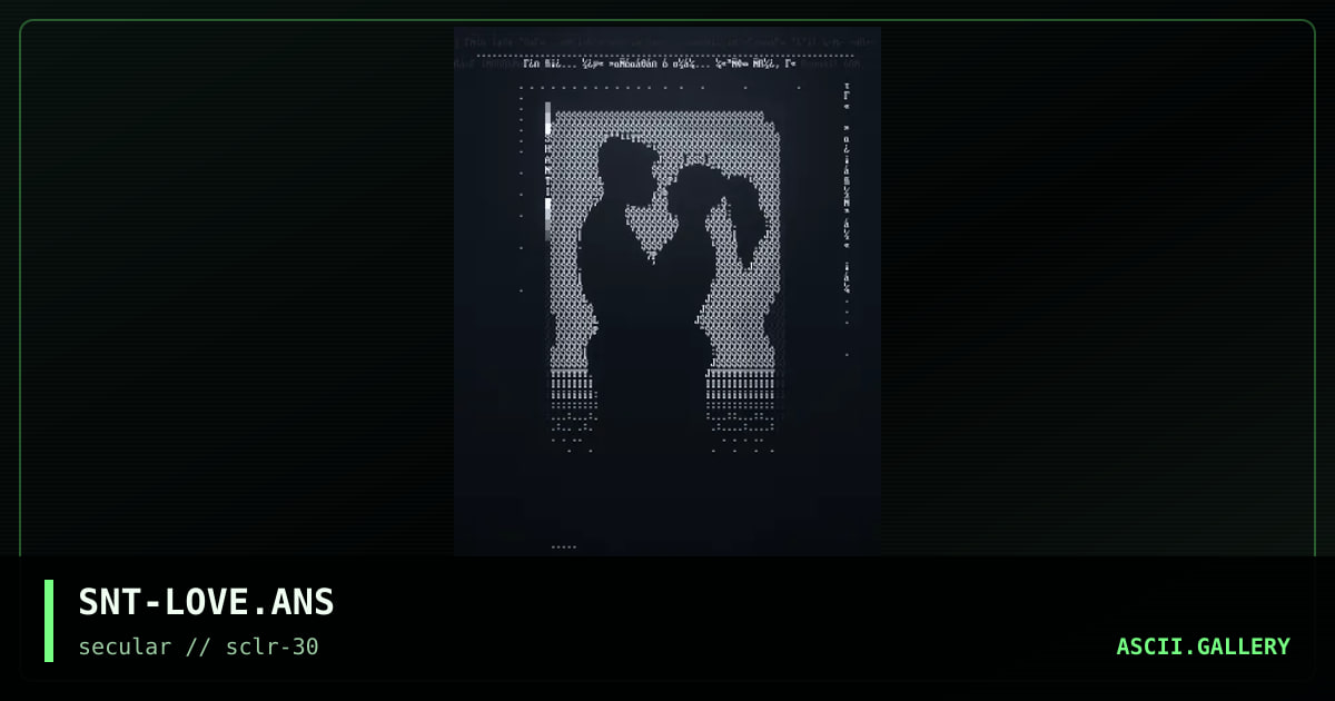 SNT-LOVE.ANS, by shanti, 2003