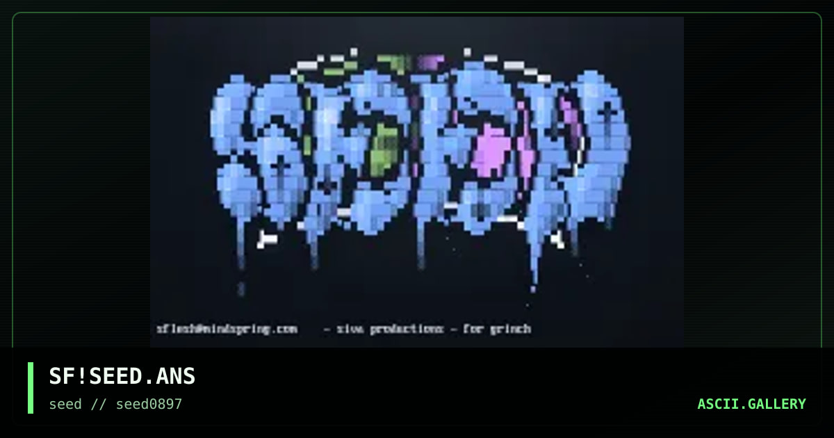 seed promo - guest artist -->, by sinful flesh, 1997