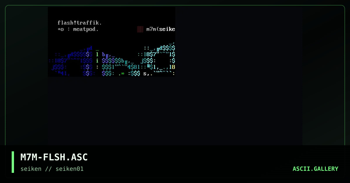 M7M-FLSH.ASC, by metal militia, 1997