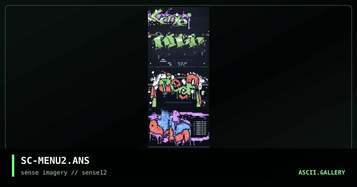 menu 2!@#$, by scrye, 1998