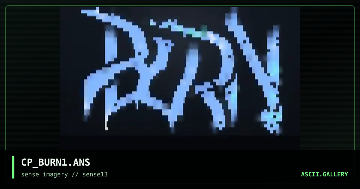 burn, by cyberphreak, 1998