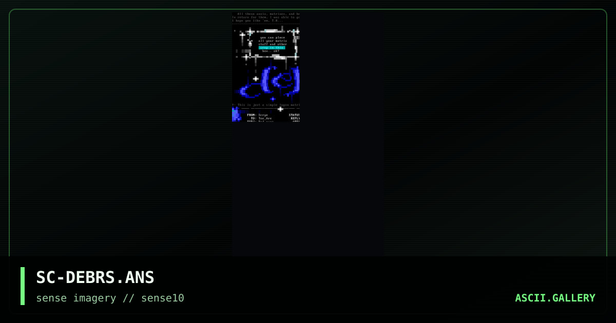 debris menus, by scrye, 2002