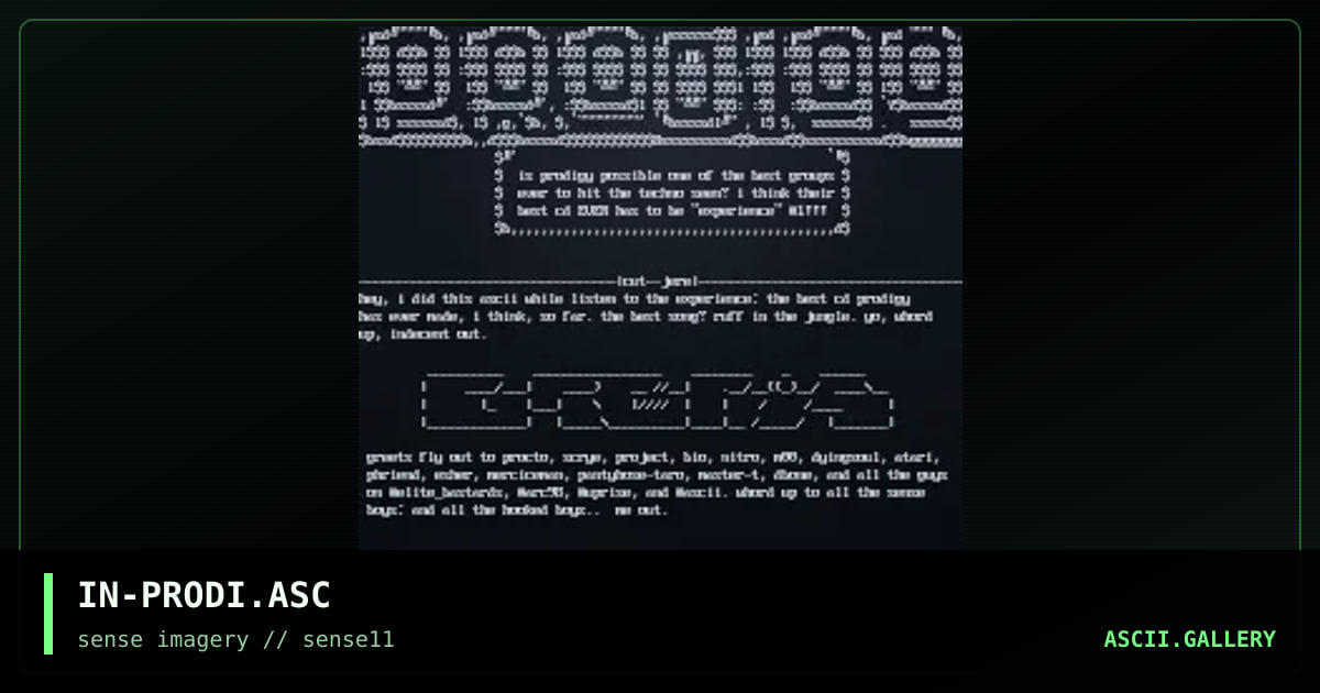 prodigy, too!, by indecent, 2002
