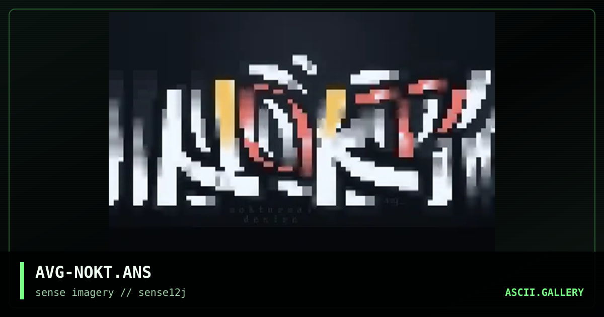 AVG-NOKT.ANS, by avenging angel, 2003