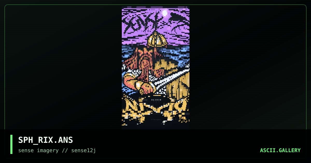 Elixirio, by sephiroth, 2003