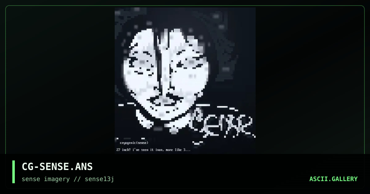 CG-SENSE.ANS, by cryogenic, 2003