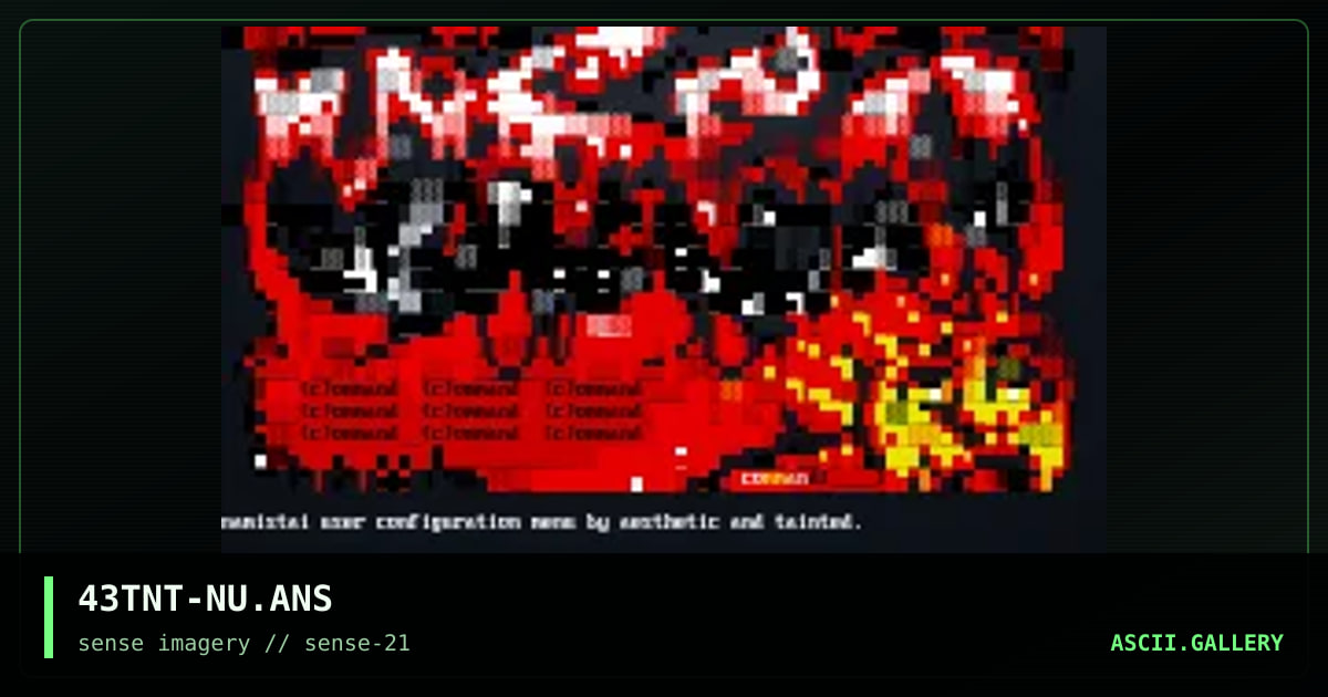 namistai user configuration, by aesthetic, taintedx, 2004