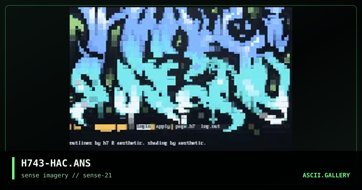 haciend.bbs(font), by aesthetic, h7, 2004