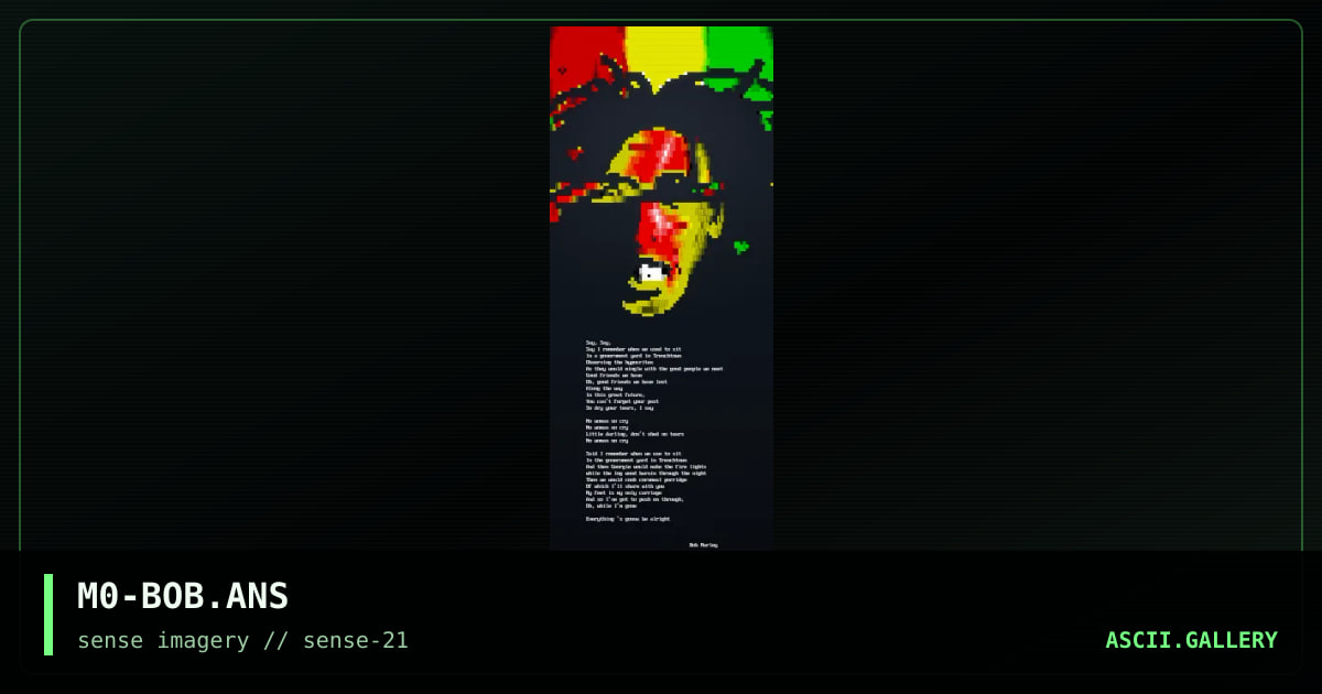 bob marley, by m0lo, 2004