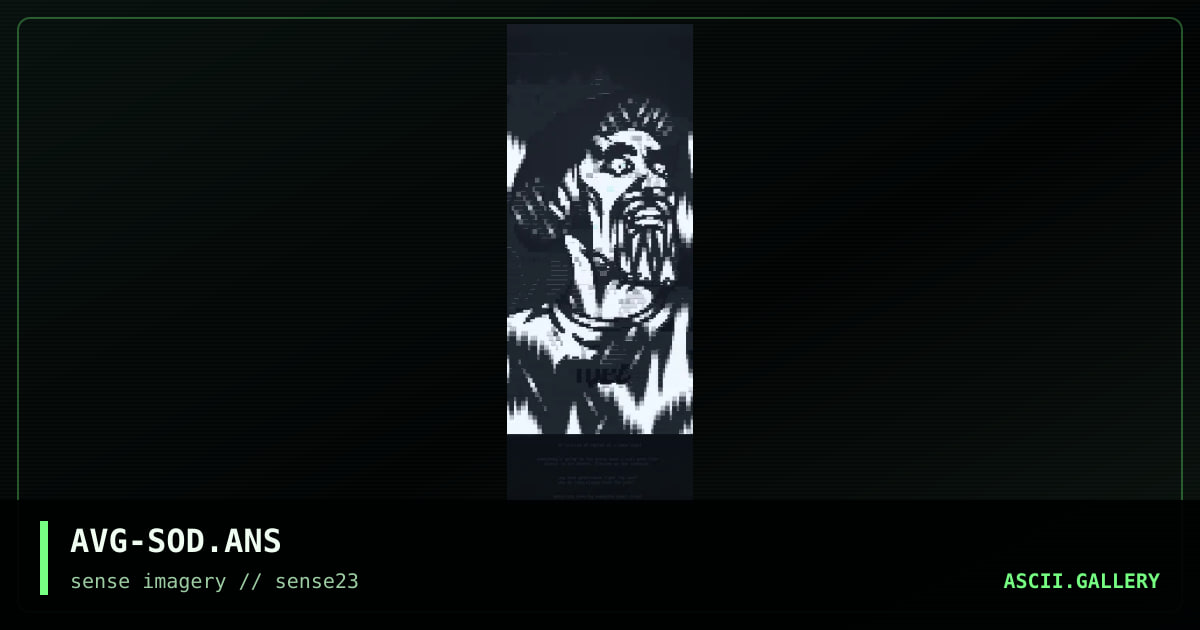 AVG-SOD.ANS, by avenging angel, 2005