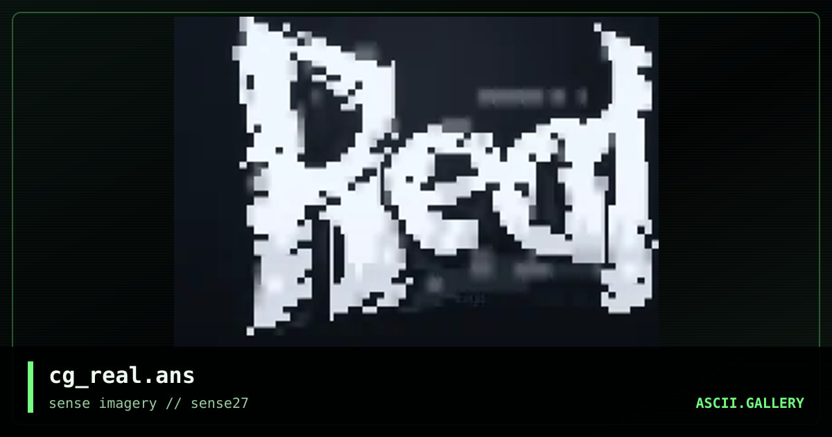 cg_real.ans, by cryogenic, 2007
