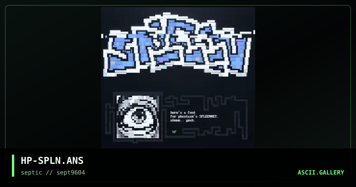 my spleen!, by hennifer, 1996