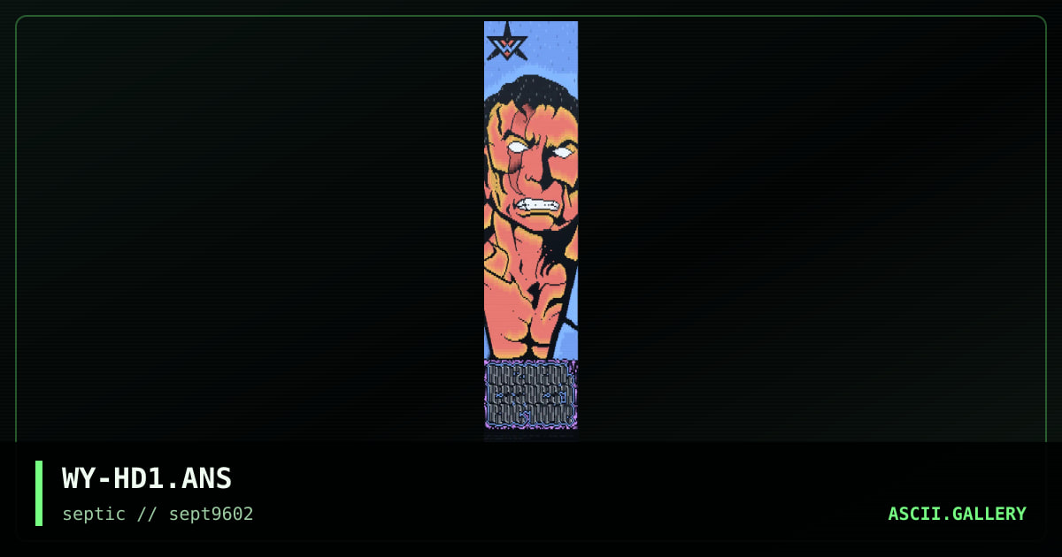 Hazz-D., by wyvern, 1996