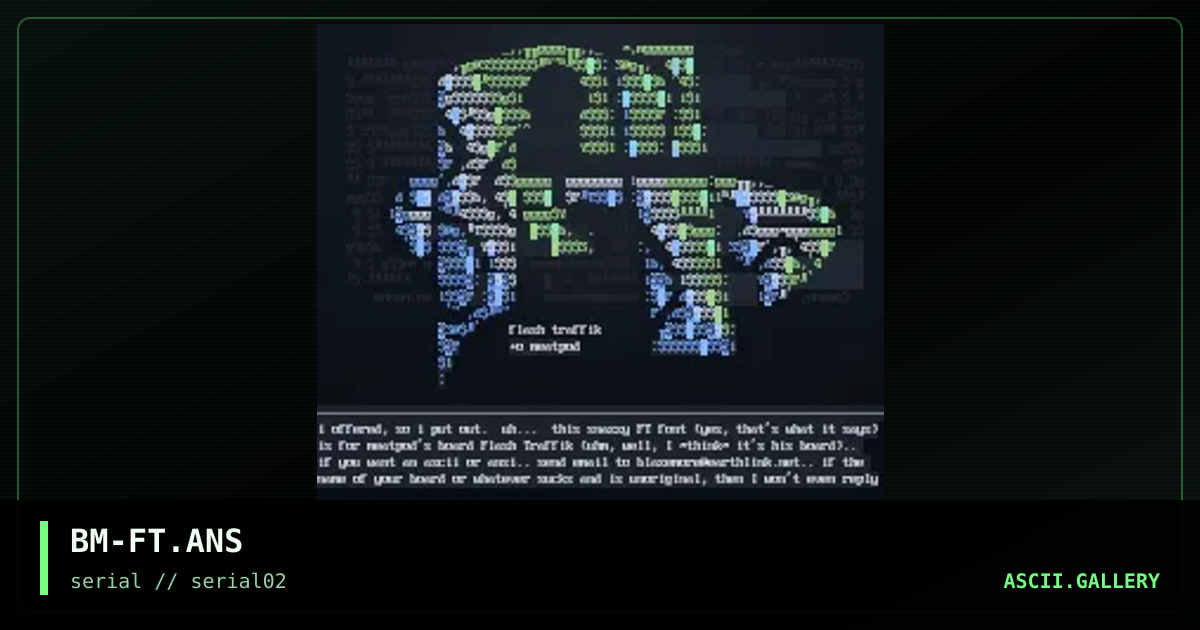 flash traffik, by blazemore, 1997