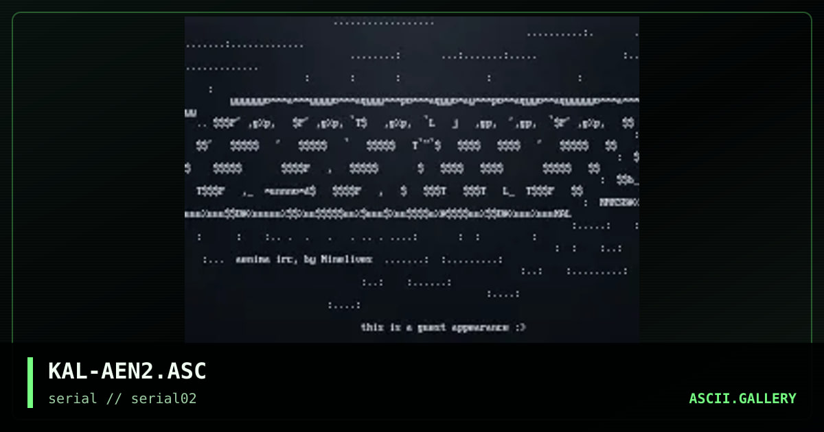 KAL-AEN2.ASC, by kaleidas, 1997