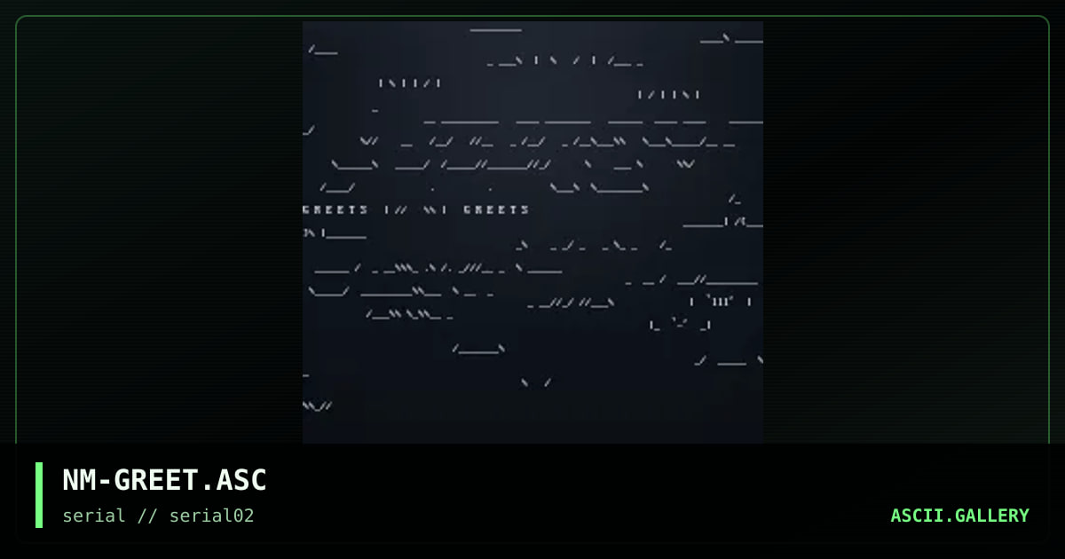 NM-GREET.ASC, by necromancer, 1997