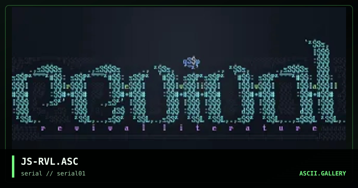 JS-RVL.ASC, by julian, 1997