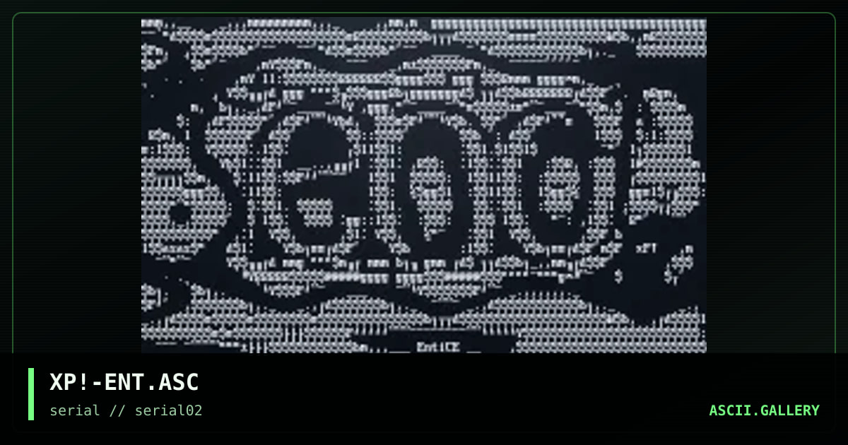XP!-ENT.ASC, by xenophobe, 1997