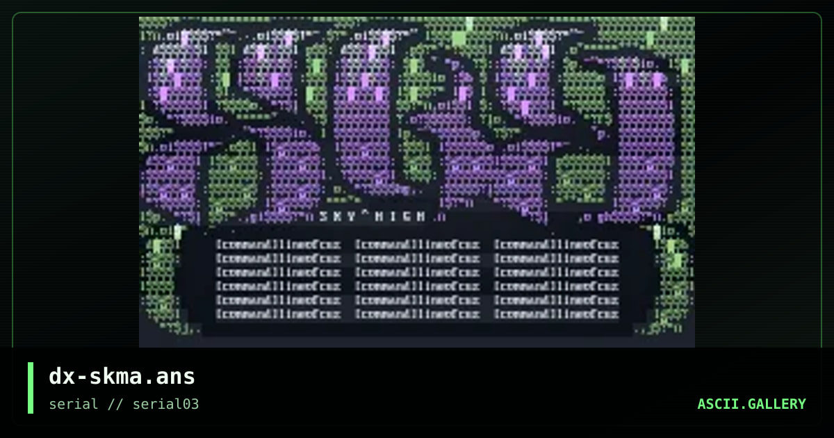 dx-skma.ans, by drax, 1997