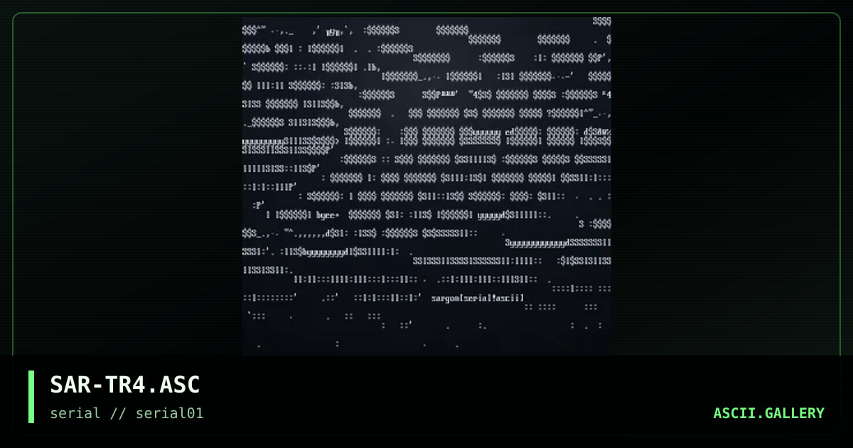 SAR-TR4.ASC, by sargon, 1997
