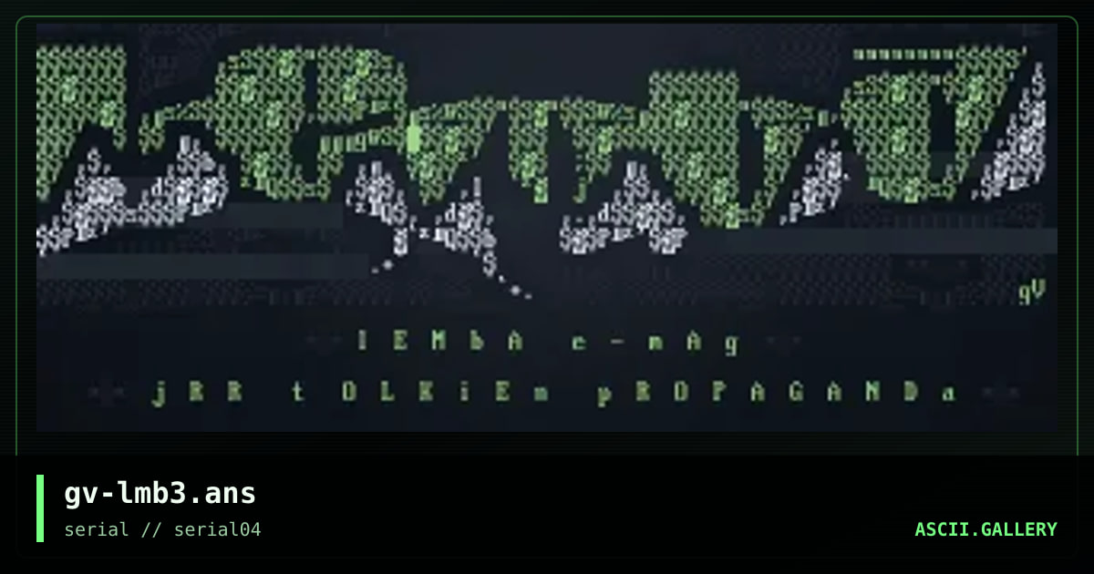 gv-lmb3.ans, by groove, 1997