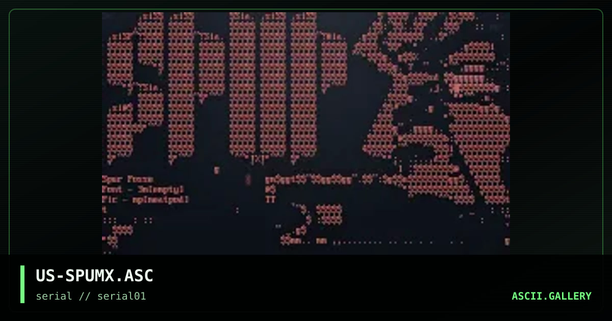 spur posse matrix, by meatpod, empty, 1997