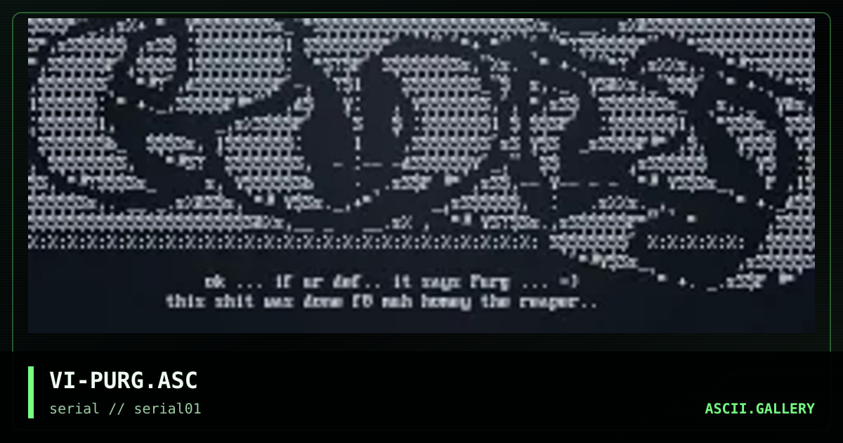 VI-PURG.ASC, by viral, 1997