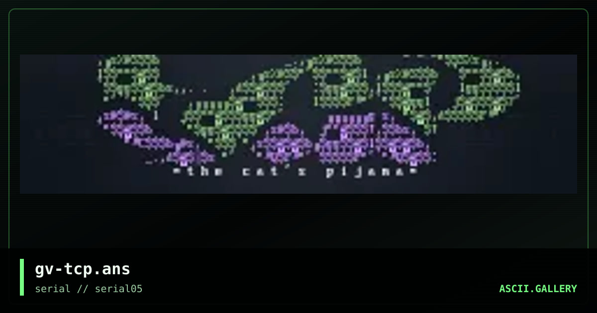 gv-tcp.ans, by groove ambush, 1997