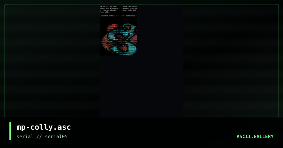 logocolly, by meatpod, 1997