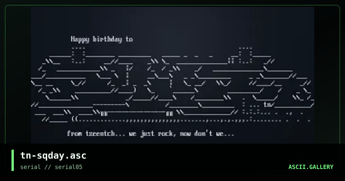 tn-sqday.asc, by tzeentch, 1997