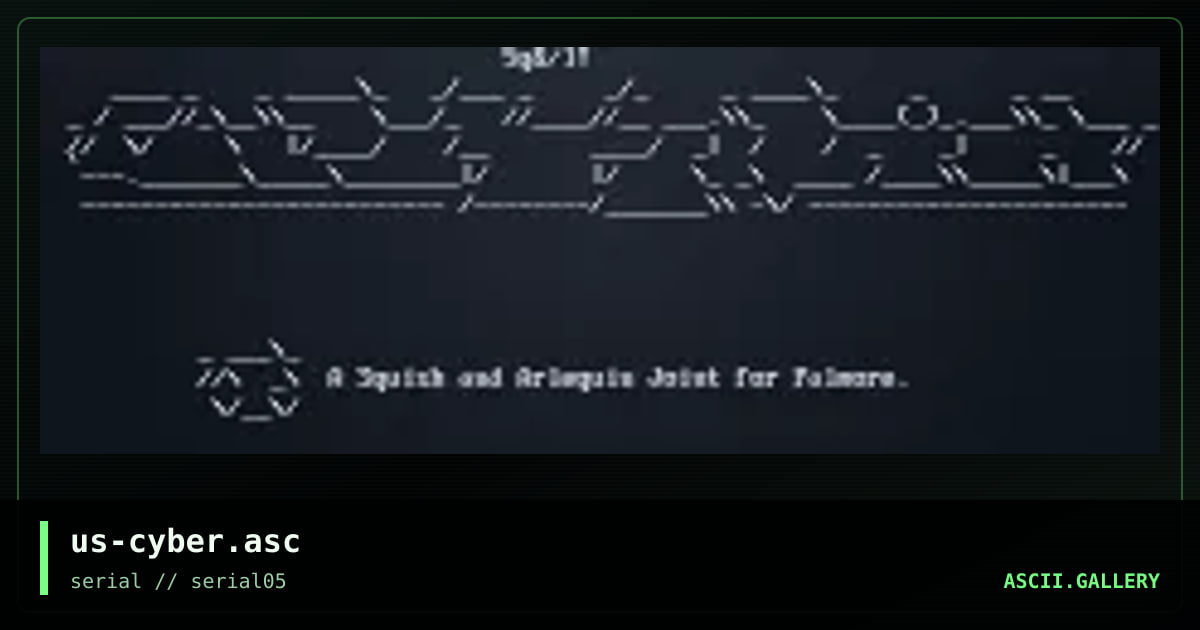 us-cyber.asc, by arlequin, squish, 1997