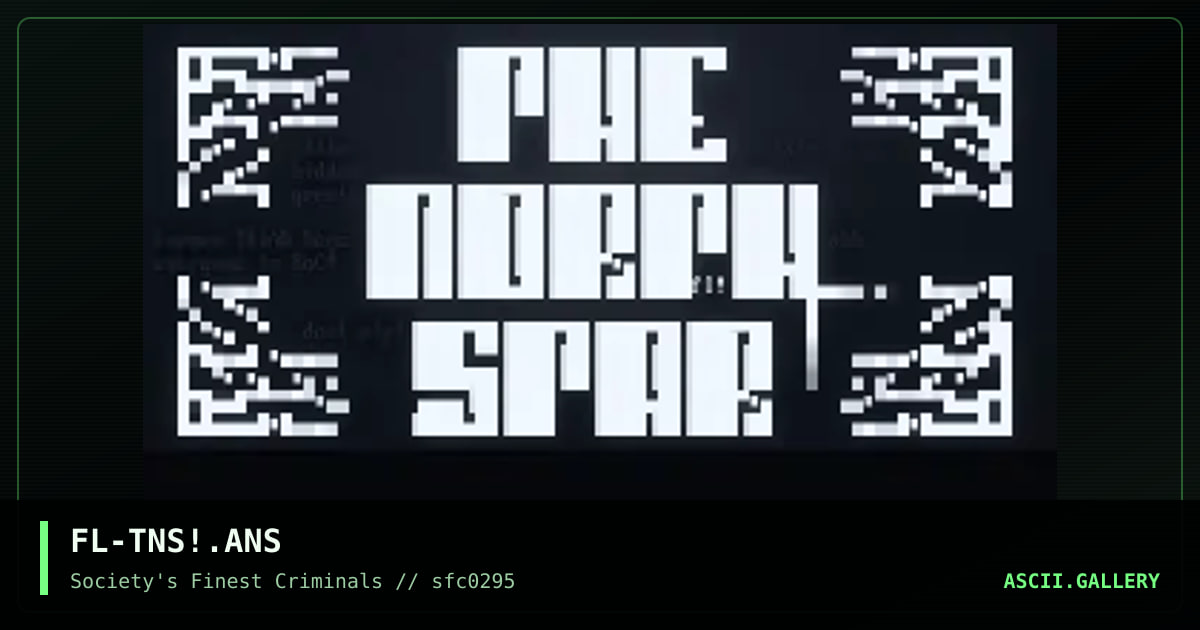 The North Star, by flair, 1995